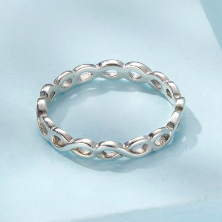 Inel argint infinit [3]