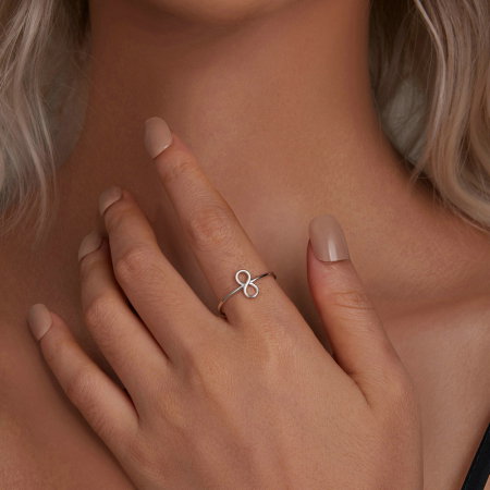 Inel argint Infinity [6]