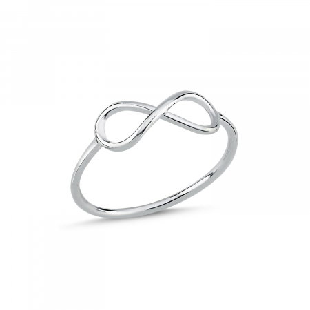 Inel argint Infinity
