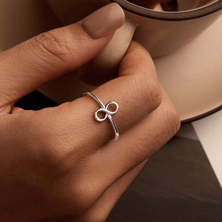 Inel argint Infinity [1]