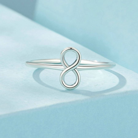 Inel argint Infinity [4]