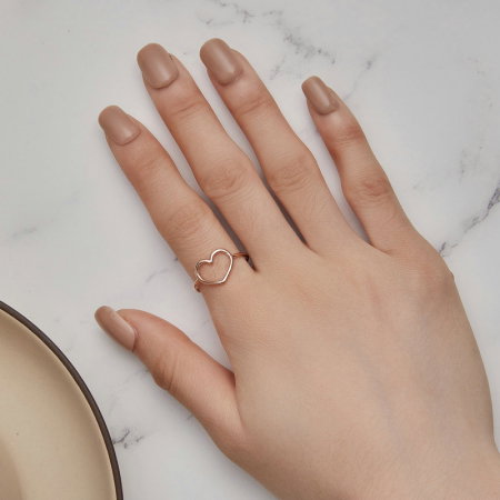 Inel argint inima [5]