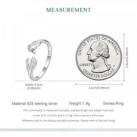 Inel argint Inima Daruita [14]