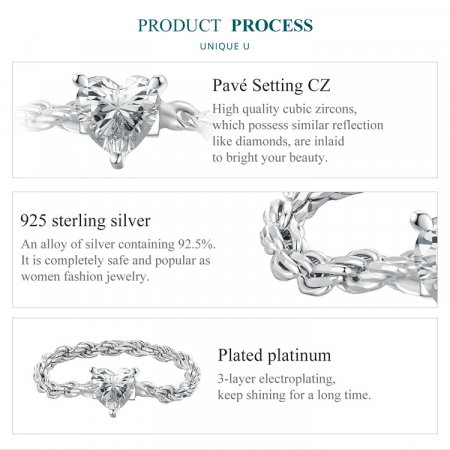 Inel argint inima inlantuita [8]