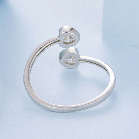 Inel argint inimioara cu Zirconia [6]