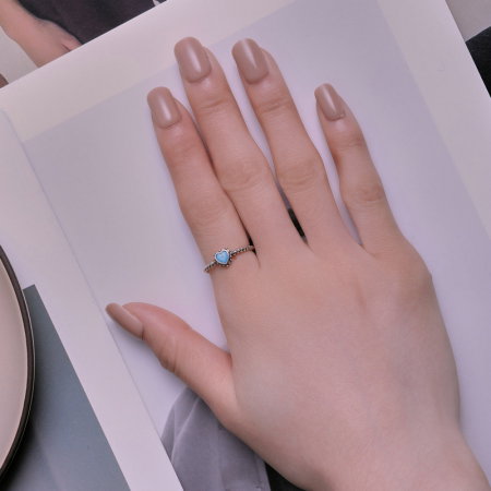 Inel argint inimioara turcoaz [1]