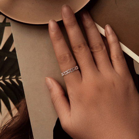 Inel argint inimioare [7]