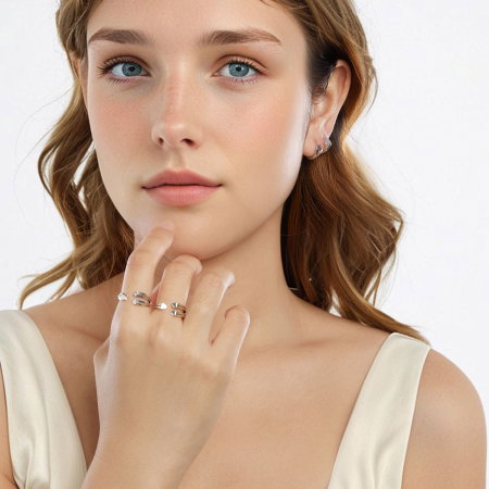 Inel argint inimioare [7]