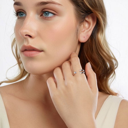 Inel argint inimioare [2]