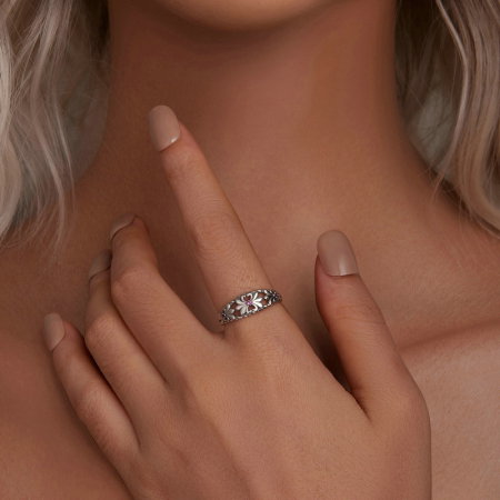 Inel argint iris [5]