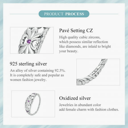 Inel argint iris [12]