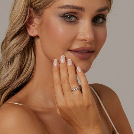 Inel argint iris [9]