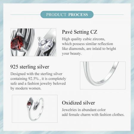 Inel argint iubire sincera [10]