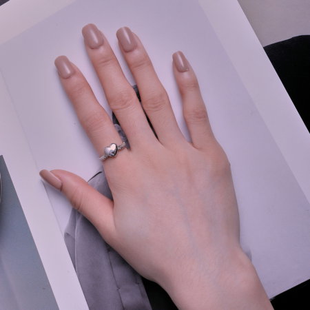 Inel argint lantul iubirii [5]