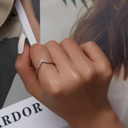 Inel argint Love [5]