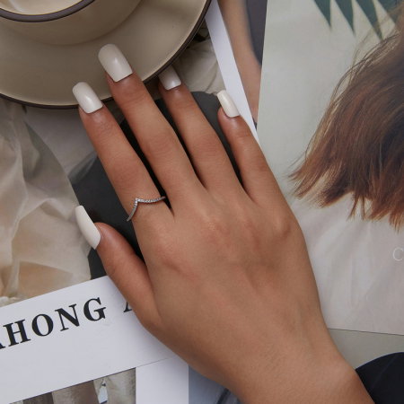 Inel argint Love [4]