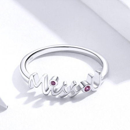 Inel argint Mi-e dor de tine [1]