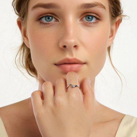 Inel argint neregulat [4]