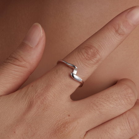 Inel argint neregulat [2]