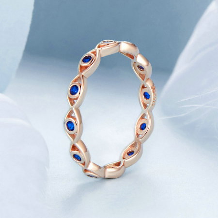 Inel argint ochi de deochi [6]