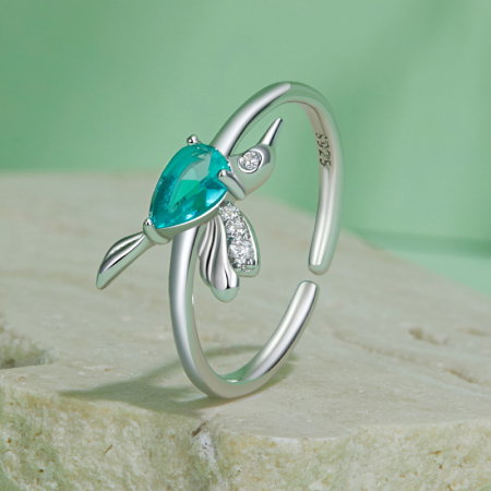 Inel argint pasare colibri [2]