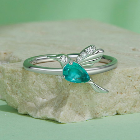 Inel argint pasare colibri [4]