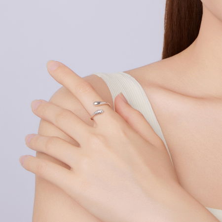 Inel argint picaturi [9]