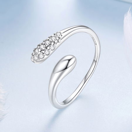 Inel argint picaturi [3]