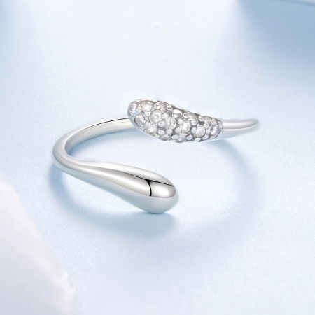 Inel argint picaturi [5]