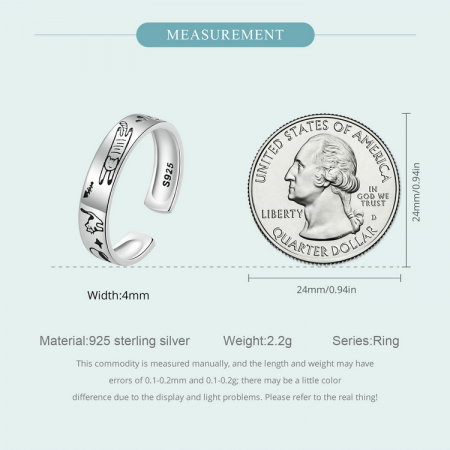 Inel argint pisicuta Doodle [9]