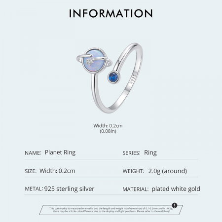 Inel argint Planeta si Opal [12]