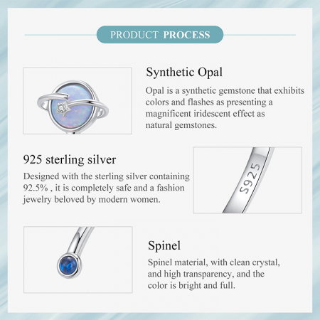 Inel argint Planeta si Opal [14]