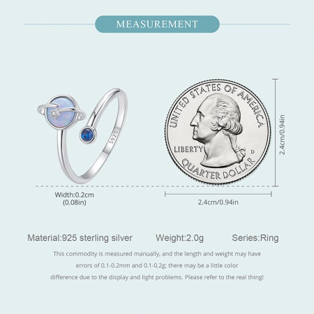 Inel argint Planeta si Opal [13]