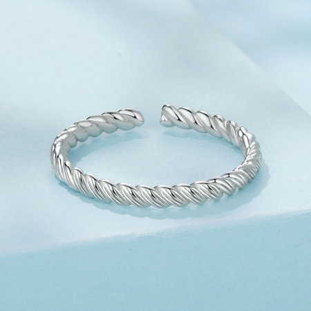 Inel argint rasucit [4]