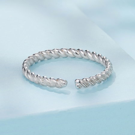 Inel argint rasucit [5]