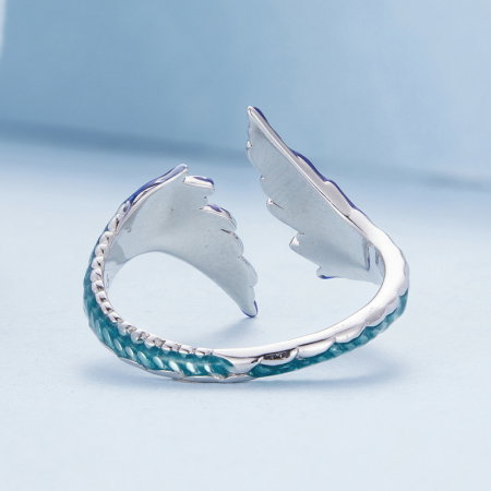 Inel argint reglabil aripi [5]