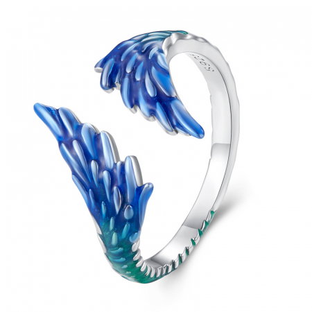 Inel argint reglabil aripi [7]