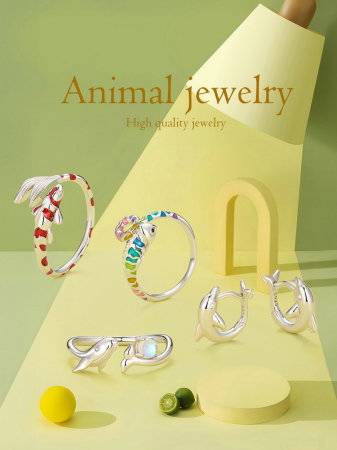 Inel argint reglabil balena [15]