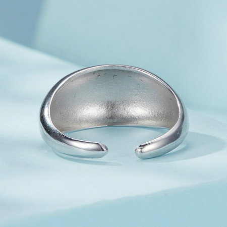 Inel argint reglabil bombat [4]