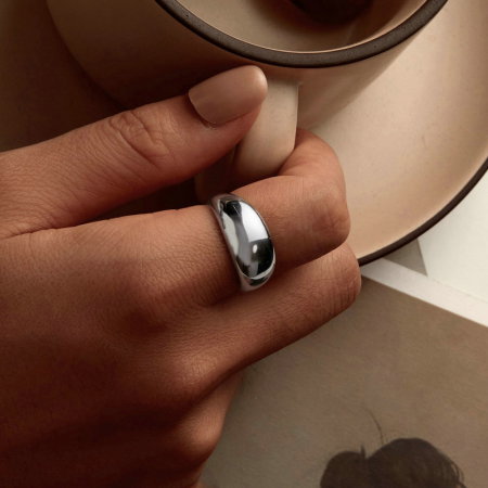 Inel argint reglabil bombat [3]