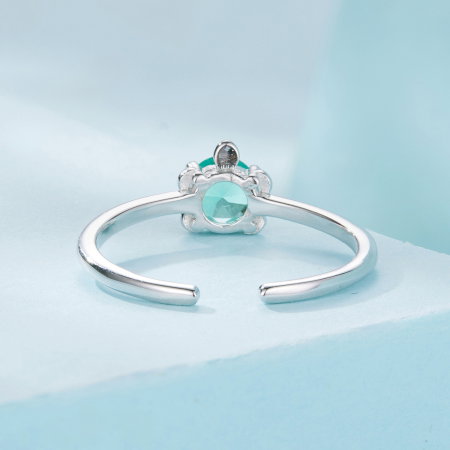 Inel argint reglabil broasca testoasa [6]