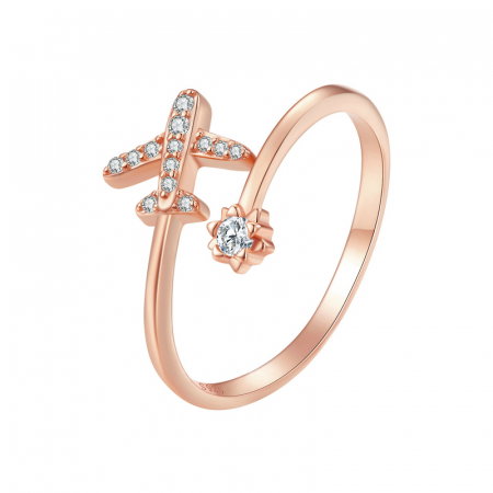 Inel argint reglabil calatorii