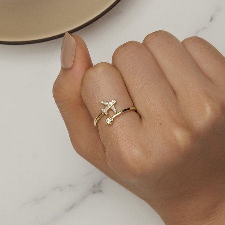 Inel argint reglabil calatorii [3]