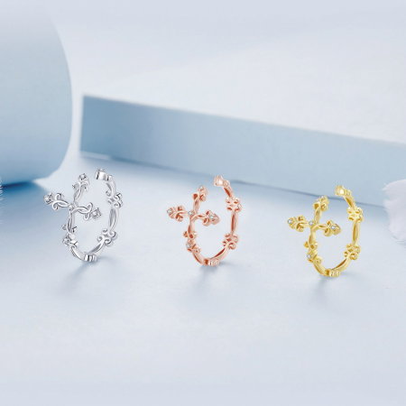 Inel argint reglabil cruce [10]