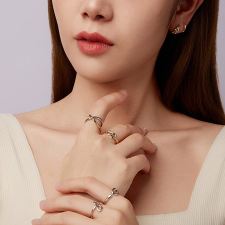 Inel argint reglabil cu Infinit [6]