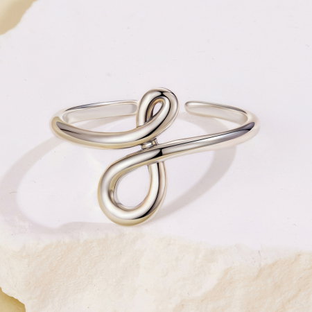 Inel argint reglabil cu Infinit [2]