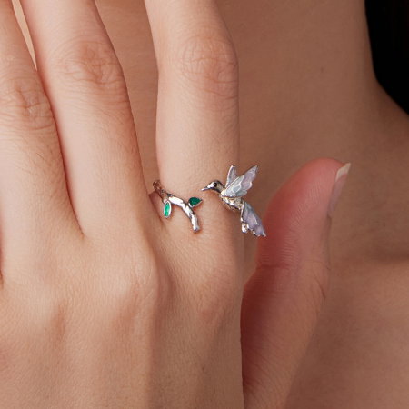 Inel argint reglabil cu pescarus [1]