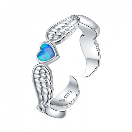 Inel argint reglabil dragoste inaripata [0]