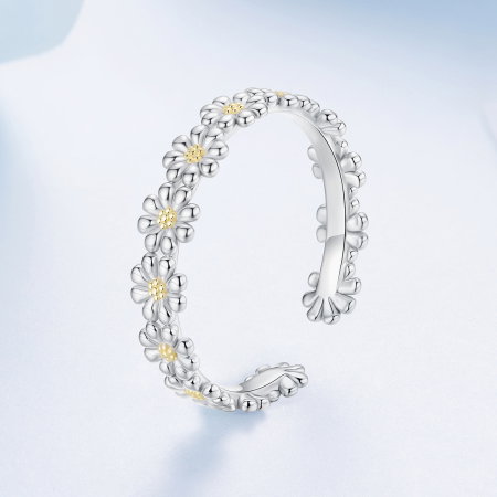 Inel argint reglabil margareta [2]