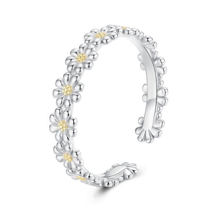 Inel argint reglabil margareta [0]